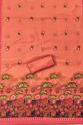 printed cotton unstitched dress material
