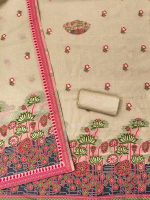 printed unstitched dress material 3