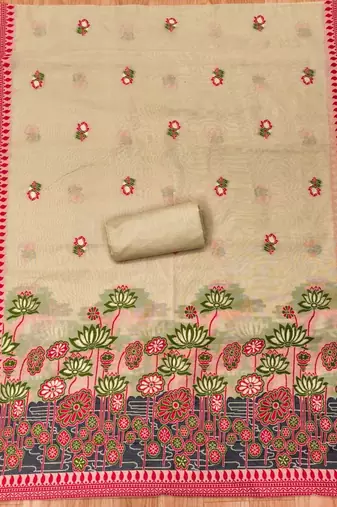 printed unstitched dress material