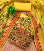 printed cotton unstitched dress material