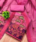 printed cotton unstitched dress material