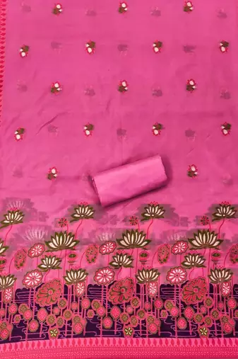 printed cotton unstitched dress material