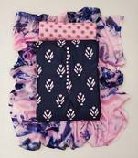 ethnic motifs printed unstitched dress material