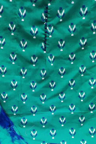 ethnic motifs printed unstitched dress material