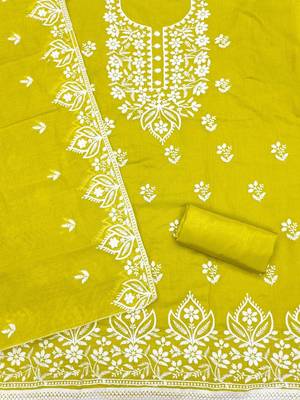 embroidered unstitched dress material 3