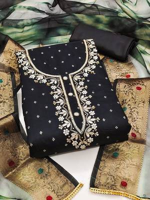 unstitched dress material 1