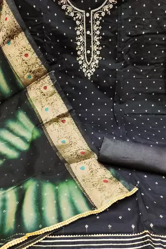 unstitched dress material