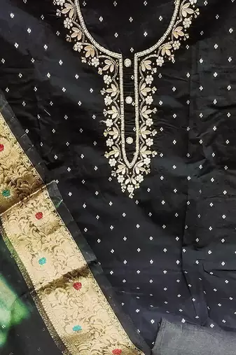 unstitched dress material