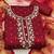 woven design unstitched dress material