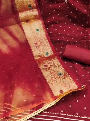 woven design unstitched dress material 5
