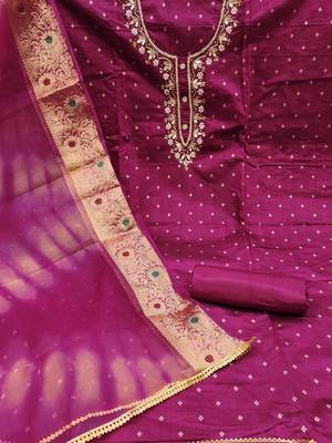 woven design unstitched dress material 3