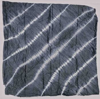 bandhani dyed unstitched dress material 4