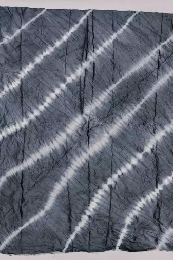 bandhani dyed unstitched dress material