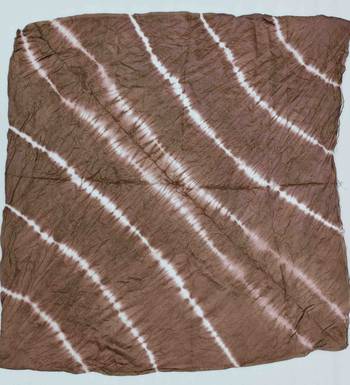 bandhani dyed unstitched dress material 4