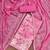 floral printed sequinned unstitched dress material