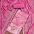 floral printed sequinned cotton unstitched dress material