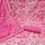 floral printed sequinned cotton unstitched dress material
