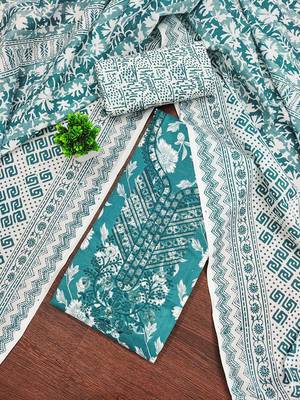 printed unstitched dress material 1