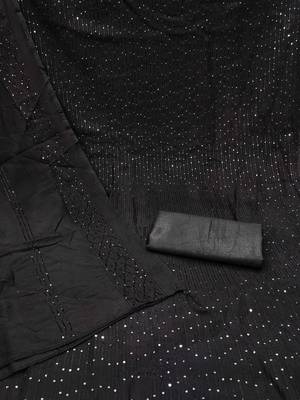 embroidered unstitched dress material 3