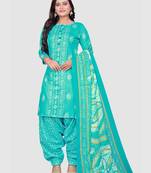 floral printed unstitched dress material
