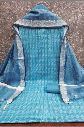  cotton unstitched dress material