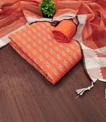 printed cotton unstitched dress material
