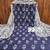 floral printed slub cotton unstitched dress material