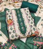 printed unstitched dress material