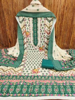 printed unstitched dress material 3