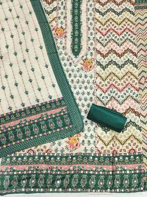 printed unstitched dress material 5