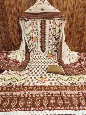 printed unstitched dress material 3