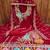 ethnic motifs embroidered silk georgette unstitched dress material