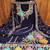 ethnic motifs embroidered silk georgette unstitched dress material