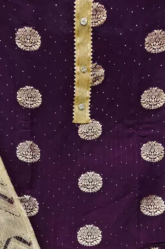 unstitched dress material