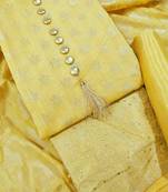 unstitched banarasi dress material