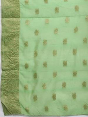 unstitched banarasi dress material 3