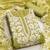 floral embroidered unstitched dress material