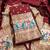 ethnic motifs woven design zari unstitched dress material