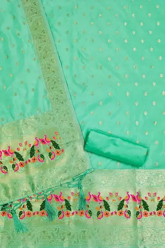 unstitched dress material