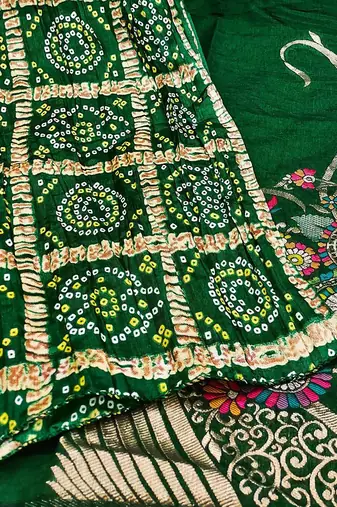 ethnic motifs woven design unstitched dress material
