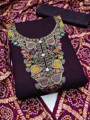 woven design unstitched dress material 1