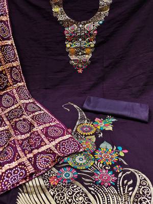 woven design unstitched dress material 4