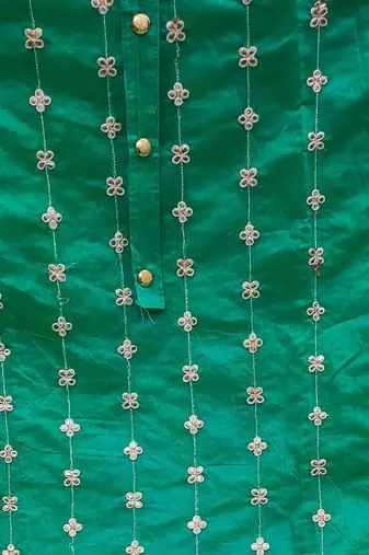 embroidered unstitched dress material