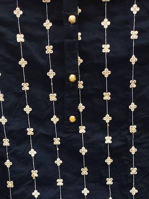 embroidered unstitched dress material 5