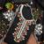 women's chandrei cotton floral embroidered unstitched dress material with dupatta