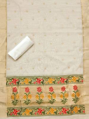 embellished unstitched dress material 3
