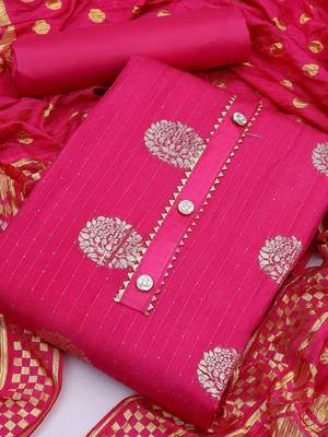 woven design unstitched dress material 2