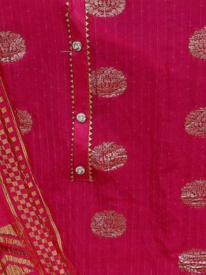woven design unstitched dress material 4