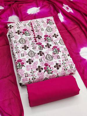 printed unstitched dress material 2