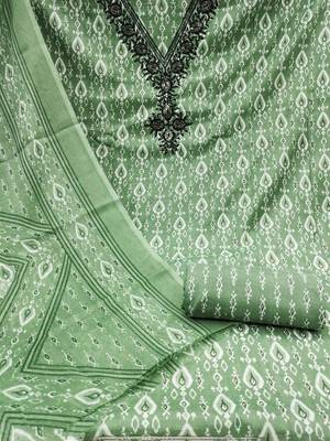 geometric printed unstitched dress material 3